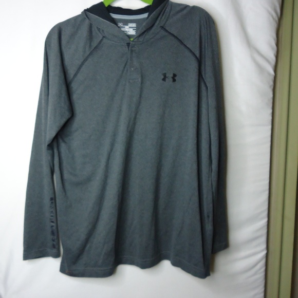 Under Armour Other - Under Armour Heather Gray Loose Hoodie Pullover